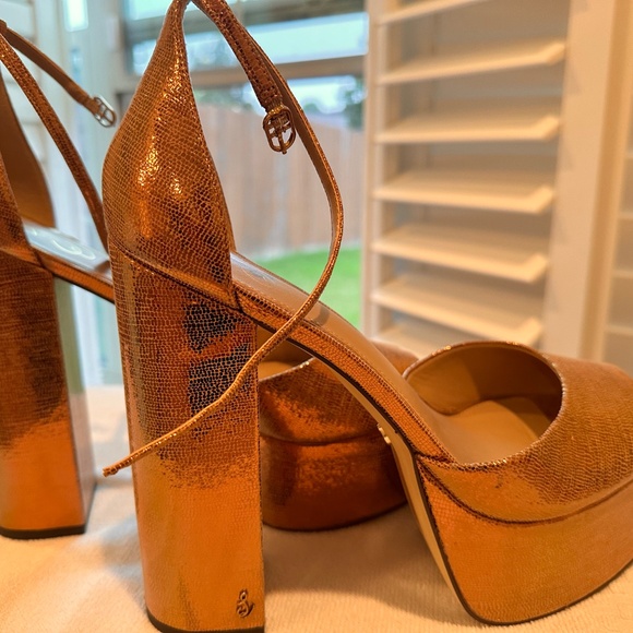 Platform block heel - Picture 4 of 9